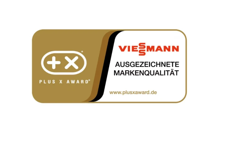 PLUS X AWARD für ausgezeichnete Markenqualität – Viessmann